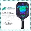 imageVulcan  Paddle Candy Sugar Skull Pickleball Paddle  Hybrid Performance  Polypropylene Core  USAP Approved  Multiple OptionsTurtle  Fiberglass Surface
