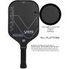 imageVulcan  V570 Pickleball Paddle  High Performance  Polypropylene Core  USAP Approved  Multiple Surface OptionsBlackout  Raw Carbon Fiber Surface  Control