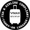 imageVulcan  VMAX Pickleball Backpack  Roller Bag  Travel Friendly  Multiple ColorsBlack  Gold