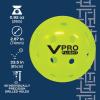 imageVulcan  VPRO Flight Outdoor Pickleball Official Ball of The PPA Tour ampamp MLP  3 6 12 36 ampamp 100 Ball Pack  HiVis Yellow12Pack  HiVis Yellow