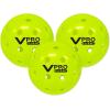 imageVulcan  VPRO Flight Outdoor Pickleball Official Ball of The PPA Tour ampamp MLP  3 6 12 36 ampamp 100 Ball Pack  HiVis Yellow3Pack  HiVis Yellow