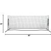 imageVulcan Sporting Goods Co Lightweight 8 Practice Pickleball Net Black ampamp White