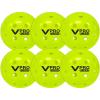 imageVulcan  VPRO Flight Outdoor Pickleball Official Ball of The PPA Tour ampamp MLP  3 6 12 36 ampamp 100 Ball Pack  HiVis Yellow6Pack  HiVis Yellow