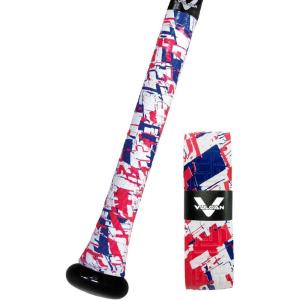 imageVulcan  050mm  100mm  175mm Bat Grip  BaseballSoftball  Multiple ColorsRed  White n True