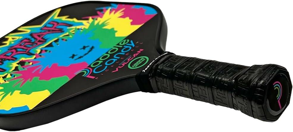 imageVulcan  Paddle Candy Freakshow Pickleball Paddle  Hybrid Performance  Polypropylene Core  Carbon Fiber Surface  USAP Approved  Multiple ColorsFreak  Carbon Fiber Surface