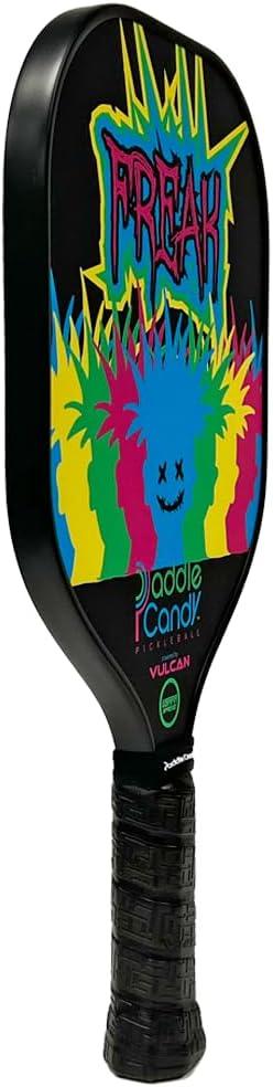 imageVulcan  Paddle Candy Freakshow Pickleball Paddle  Hybrid Performance  Polypropylene Core  Carbon Fiber Surface  USAP Approved  Multiple ColorsFreak  Carbon Fiber Surface