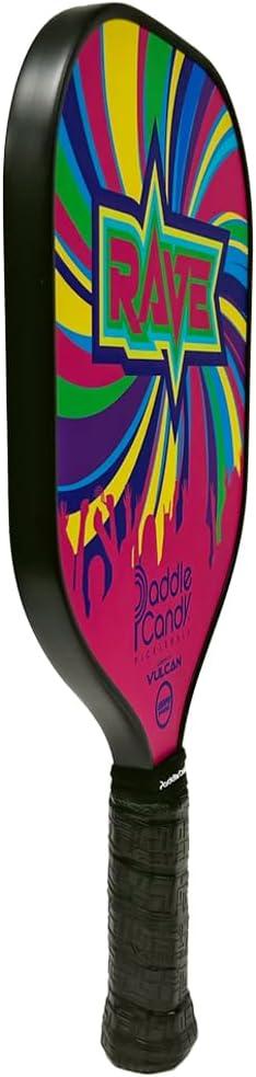 imageVulcan  Paddle Candy Freakshow Pickleball Paddle  Hybrid Performance  Polypropylene Core  Carbon Fiber Surface  USAP Approved  Multiple ColorsRave  Carbon Fiber Surface