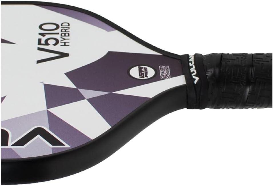 imageVulcan  V510 Pickleball Paddle  Hybrid Performance  Polypropylene Core  Carbon Fiber Surface  USAP Approved  Multiple ColorsLight Geo  Carbon Fiber Surface