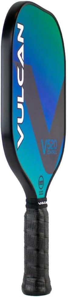 imageVulcan  V520 Pickleball Paddle  Control Performance  Polypropylene Core  Fiberglass Surface  USAP Approved  Multiple ColorsFiji  Fiberglass Surface