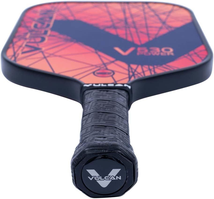 imageVulcan  V530 Pickleball Paddle  Power Performance  Polypropylene Core  Carbon Fiber Surface  USAP Approved  Multiple Colors