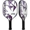 imageVulcan  V510 Pickleball Paddle  Hybrid Performance  Polypropylene Core  Carbon Fiber Surface  USAP Approved  Multiple ColorsLight Geo  Carbon Fiber Surface