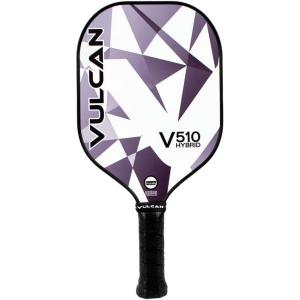 imageVulcan  V510 Pickleball Paddle  Hybrid Performance  Polypropylene Core  Carbon Fiber Surface  USAP Approved  Multiple ColorsLight Geo  Carbon Fiber Surface