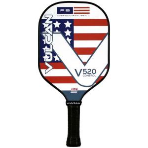 imageVulcan  V520 Pickleball Paddle  Control Performance  Polypropylene Core  Fiberglass Surface  USAP Approved  Multiple ColorsAmerican Pickleball  Fiberglass Surface