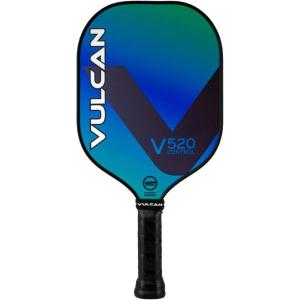 imageVulcan  V520 Pickleball Paddle  Control Performance  Polypropylene Core  Fiberglass Surface  USAP Approved  Multiple ColorsFiji  Fiberglass Surface