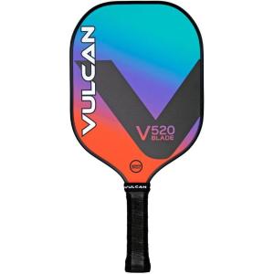 imageVulcan  V520 Pickleball Paddle  Control Performance  Polypropylene Core  Fiberglass Surface  USAP Approved  Multiple ColorsSunset  Fiberglass Surface