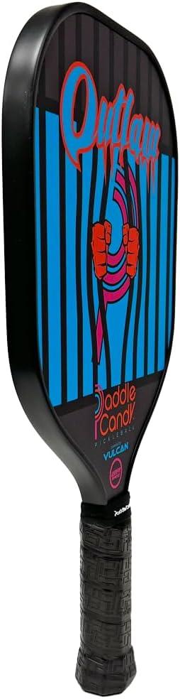 imageVulcan  Paddle Candy Freakshow Pickleball Paddle  Hybrid Performance  Polypropylene Core  Carbon Fiber Surface  USAP Approved  Outlaw