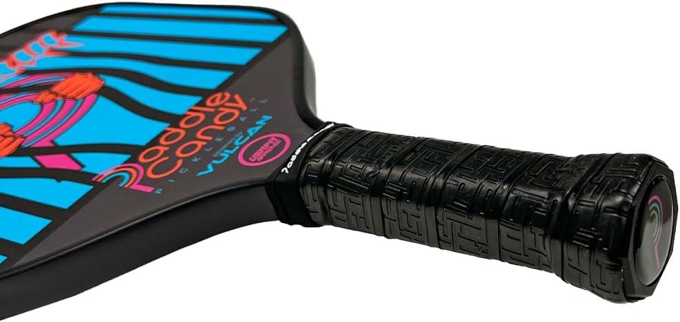imageVulcan  Paddle Candy Freakshow Pickleball Paddle  Hybrid Performance  Polypropylene Core  Carbon Fiber Surface  USAP Approved  Outlaw