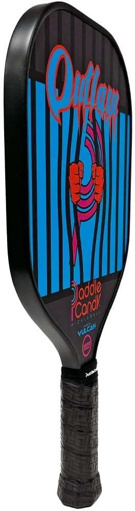 imageVulcan  Paddle Candy Freakshow Pickleball Paddle  Hybrid Performance  Polypropylene Core  Carbon Fiber Surface  USAP Approved  Outlaw